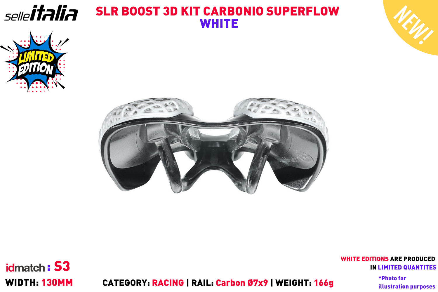 SLR Boost Kit Carbonio Superflow - White - S3 | Hup Leong Company